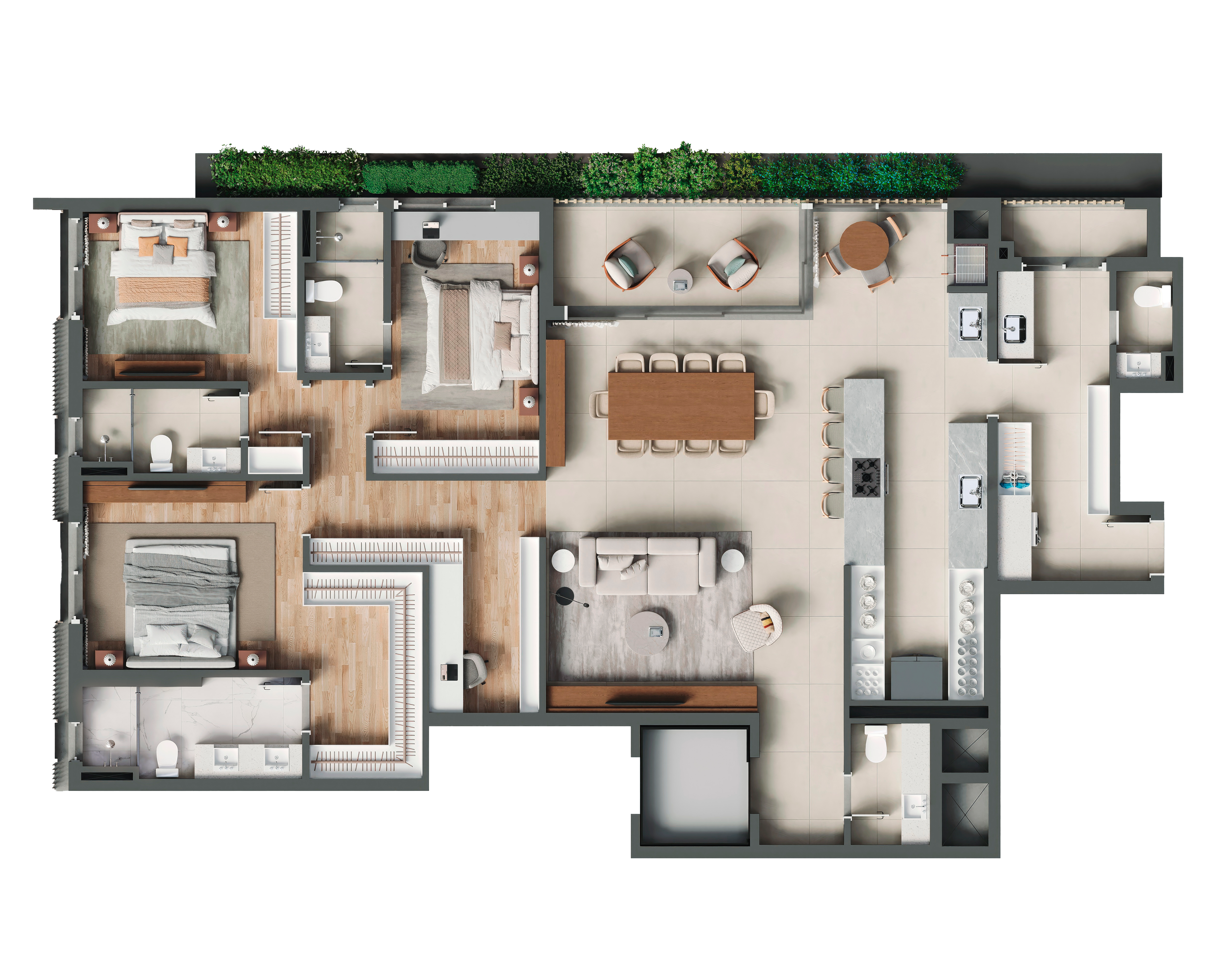 Planta humanizada